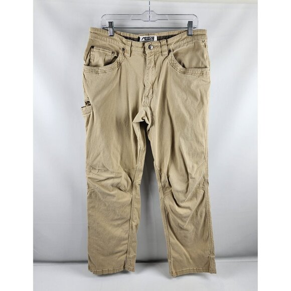 Mountain Khakis Pants Mens 35x31 Beige Khaki Camber 105 Straight Leg Pants - Picture 1 of 11